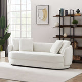 Dylan Modern French Beige Boucle Sofa