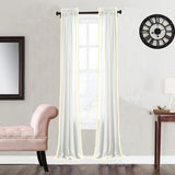 400TC Edge Border Cotton Embroidery Curtain (Set Of 2)
