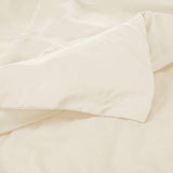 400TC Luxurious Single Embroidery Cotton Sateen Solid Bedding Bundle