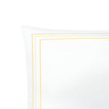 400TC Cotton Classic Embroidery Sateen Solid Duvet Cover Set