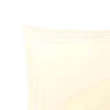 400TC Cotton Classic Luxurious Embroidery Sateen Solid Duvet Cover Set