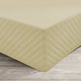 400TC Cotton Diamond Quilted Tailored Bed skirt