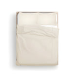400TC Cotton Luxurious Double Embroidery Sateen Solid Duvet Cover Set