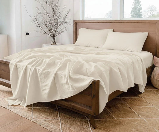 Ivory Bed Sheets