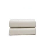 400TC Luxurious Single Embroidery Cotton Sateen Pillowcases (Set Of 2)