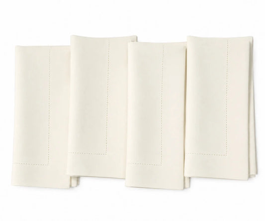 Ivory Cotton Napkins
