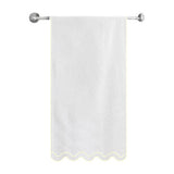 Reverse U Shape Embroidered Bath Towels (Set of 2)