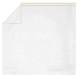 400TC Embroidery & Border Cotton Sateen Solid Top Sheet