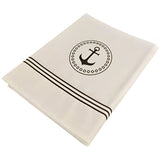 400TC Cotton Anchor Embroidery Boating Sheet Set