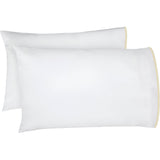 400TC Embroidery Cotton Sateen Solid Sheet Set