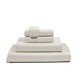 400TC Luxurious Single Embroidery Sateen Solid Cotton Sheet Set