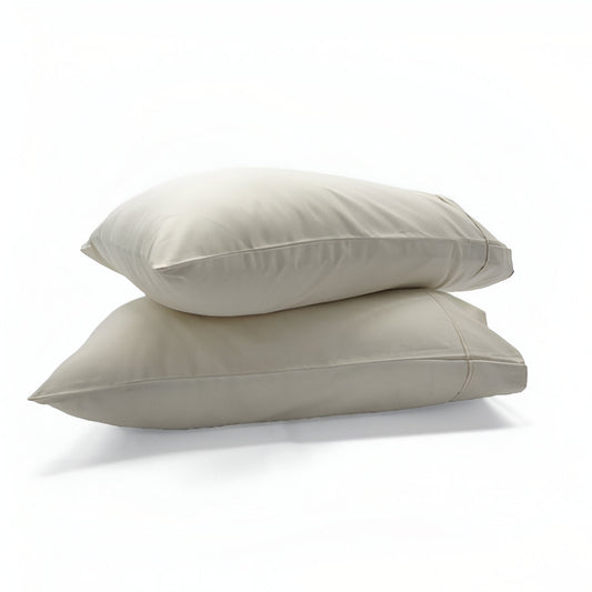 300TC Percale Cotton Solid Pillowcases (Set Of 2)