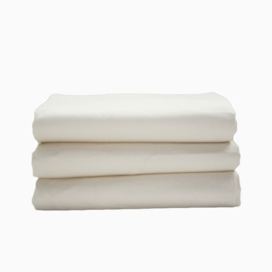 300TC Percale Solid Cotton Sheet Set