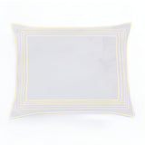 Smart Border 400TC Cotton Embroidery Sateen Solid Pillow Sham