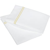 400TC Double Embroidery Cotton Sateen Pillowcases (Set Of 2)