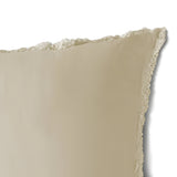 400TC Cotton Sateen Solid Fringe Duvet Cover Set