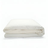 400TC Sateen Solid Cotton Round Duvet Cover Set