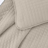 Square Knitted Cotton Coverlet