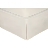 400TC Sateen Solid Cotton Wrap Around Tailored Bed Skirt
