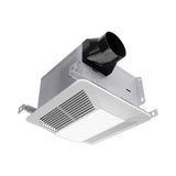 Breeze Series 110 CFM Ceiling Mount Bathroom Exhaust Fan with LED Light and Motion/Humidity Sensor, Bluetooth Speaker