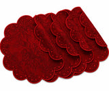 Round Dinning Placemats - Jacquard