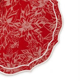 Red Fabric Placemats – Cotton Jacquard