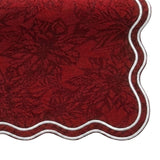 Scalloped Edge Placemats - Jacquard Placemat