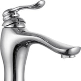 ANZZI Anfore Single Handle Bathroom Faucet, Low Spout (3.25" H), 1.2 GPM WaterSense Certified, Rhino Alloy Solid Brass, Various Finishes