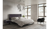 Paloma King Bed Charcoal Grey