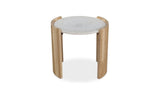 Dala Side Table White
