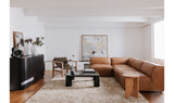 Povera 4 Door Sideboard Black