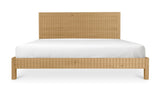 Povera King Bed Natural Oak