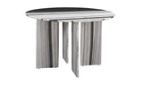 Celia Round Dining Table Panda Marble