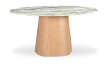 Evelyn Dining Table Onyx Marble