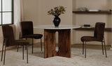 Stanley Dining Table Dark Brown