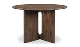 Stanley Dining Table Dark Brown