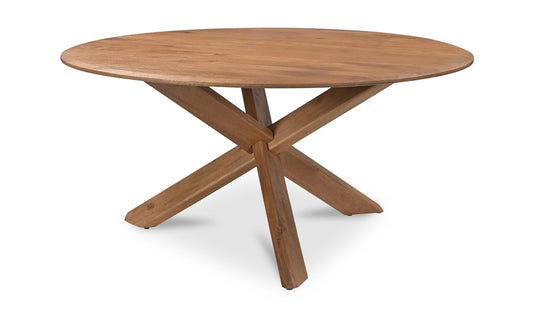 Wesley Dining Table Vintage Brown