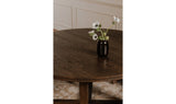 Joel Dining Table Dark Brown