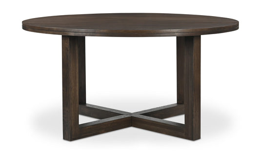 Joel Dining Table Dark Brown