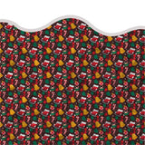Printed Scalloped Christmas Tree Skirt