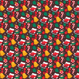 Printed Scalloped Christmas Tree Skirt