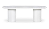 Eris Outdoor Dining Table White