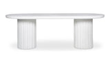 Eris Outdoor Dining Table White
