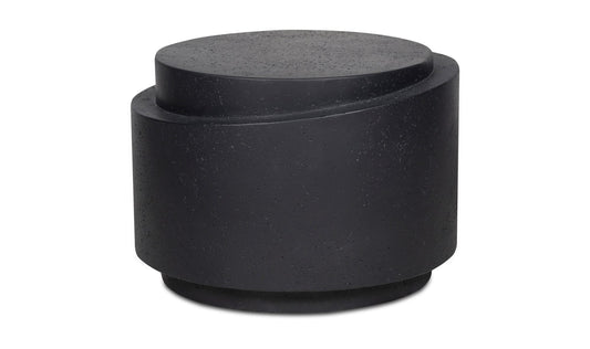 Cosmo Outdoor Accent Table Black