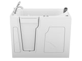 ANZZI Coupe Premier 53 - 60 in x 28 in. Air Jetted Walk-in Tub in White