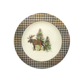 Joshua Melamine Dinner Plates, Set of 24