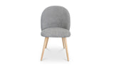 Clarissa Dining Chair Grey - Set Of Two