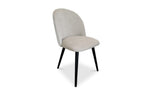 Clarissa Dining Chair Light Grey - Set Of Two