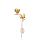 Paradiso Silver & Gold Wall Sconce, Left