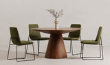 Otago 47In Round Dining Table Walnut